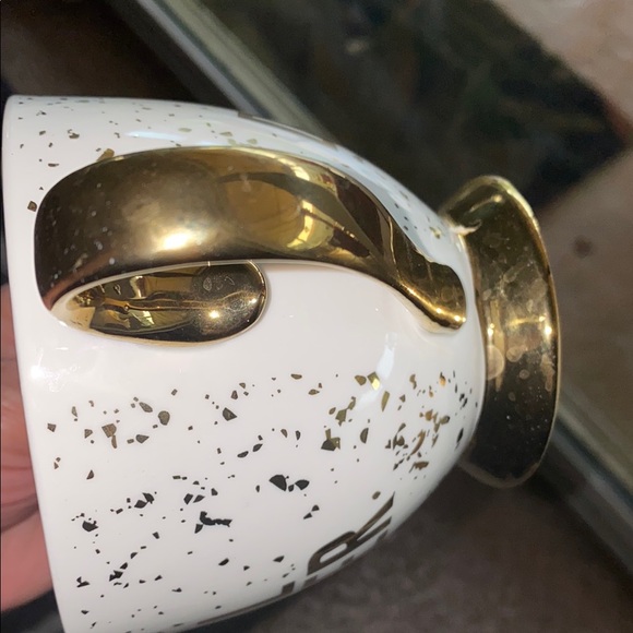 Gold and White Motivational Mug - Picture 4 of 6